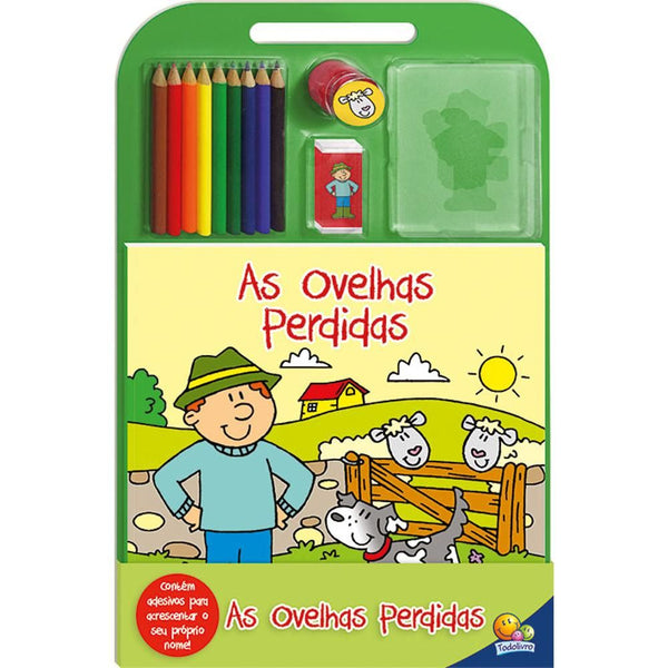 Capa do livro Um Toque de Cor - Ovelhas Perdidas, as, de Editora Todolivro