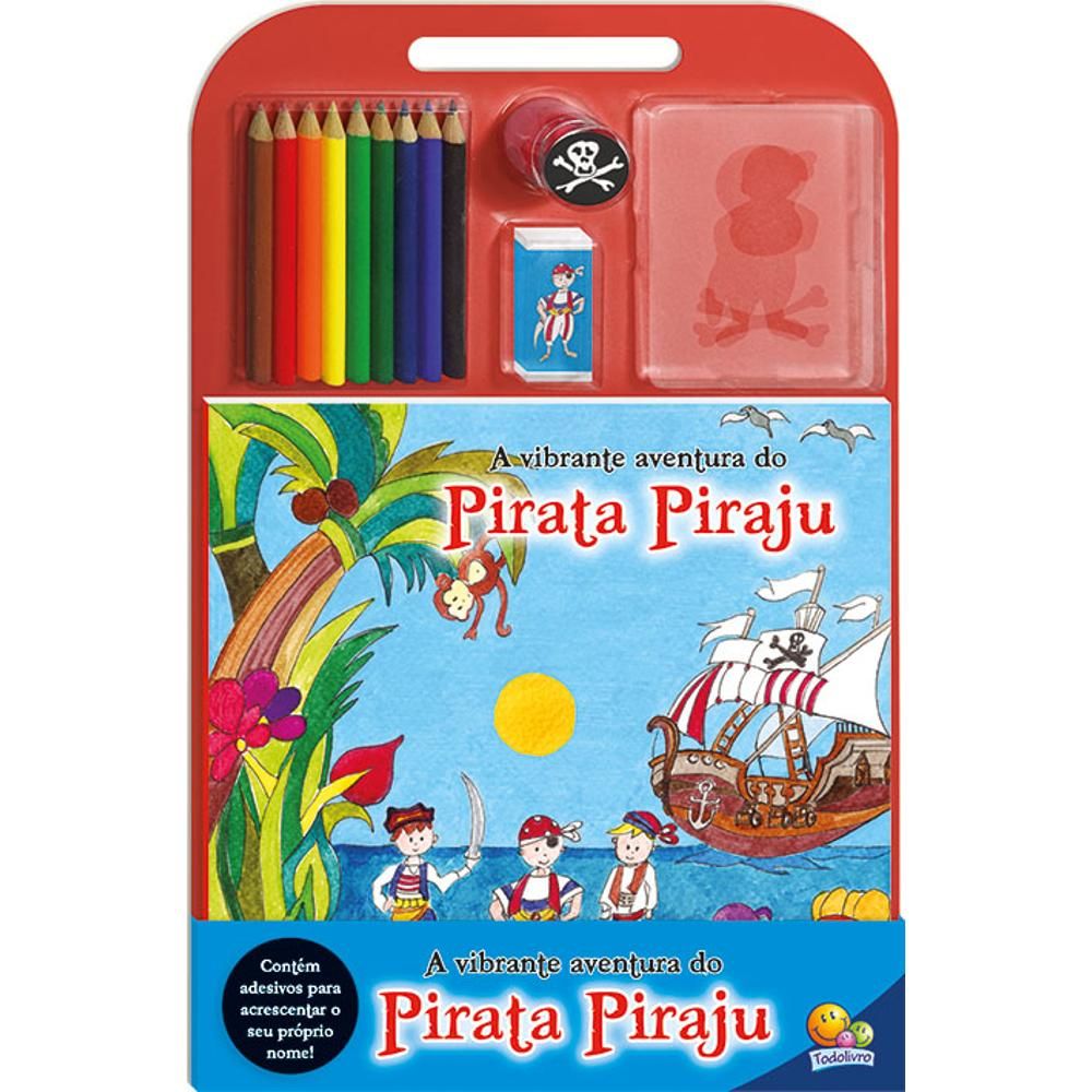 Um Toque de Cor - Vibrante Aventura do Pirata Piraju, a