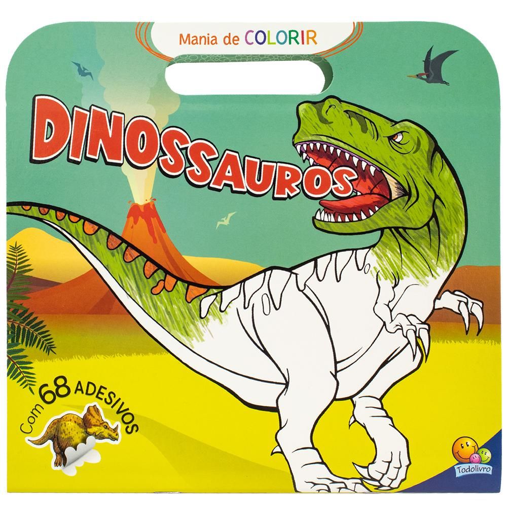 Mania de Colorir - Dinossauros