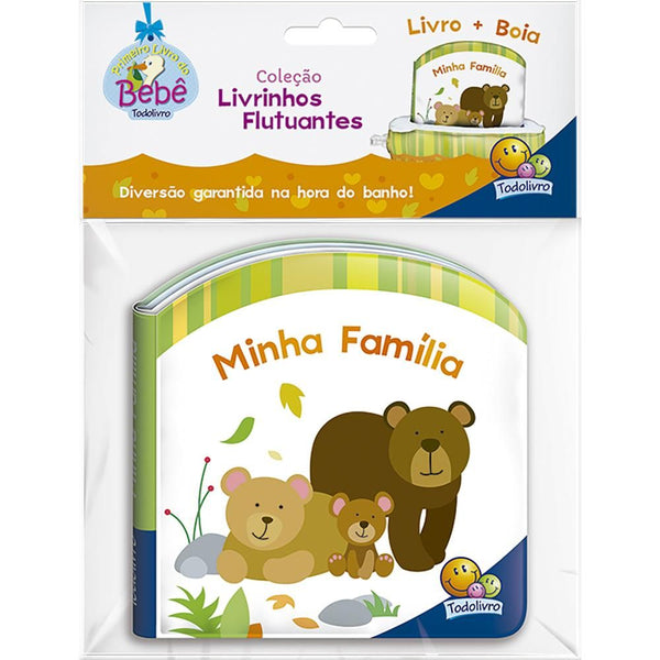 Capa do livro Livrinhos Flutuantes: Minha Familia, de Editora Todolivro