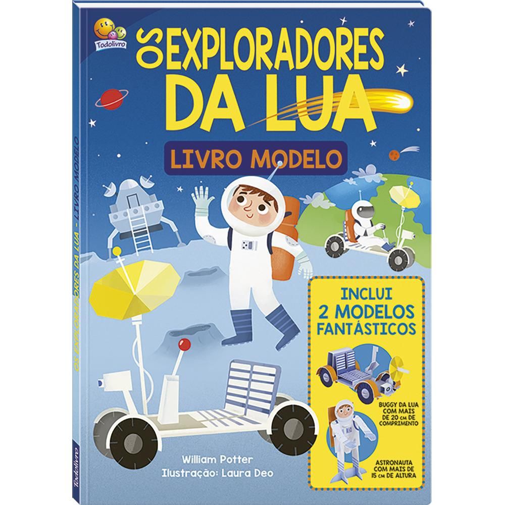 Livro-Modelo: Exploradores da Lua, os
