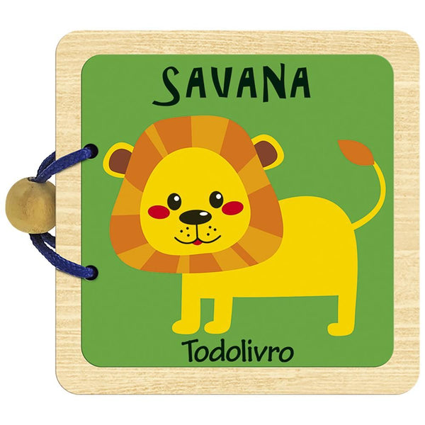 Capa do livro Ja Sei Falar! Savana, de Editora Todolivro