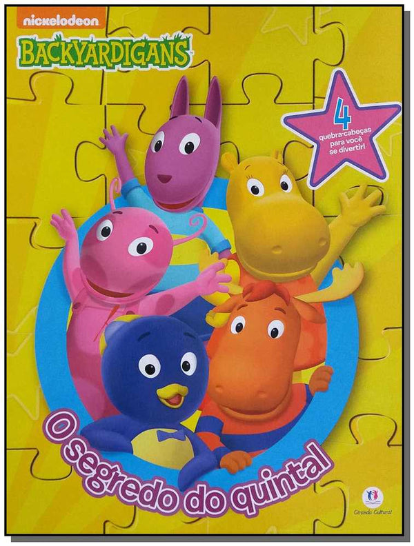 Capa do livro Backyardigans - O Segredo do Quintal, de Editora Ciranda Cultural