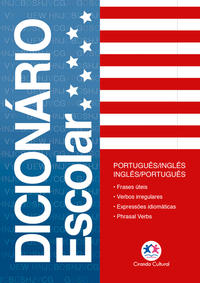 Capa do livro Dicionário Escolar - Português/Inglês - Inglês/Português, de Editora Ciranda Cultural