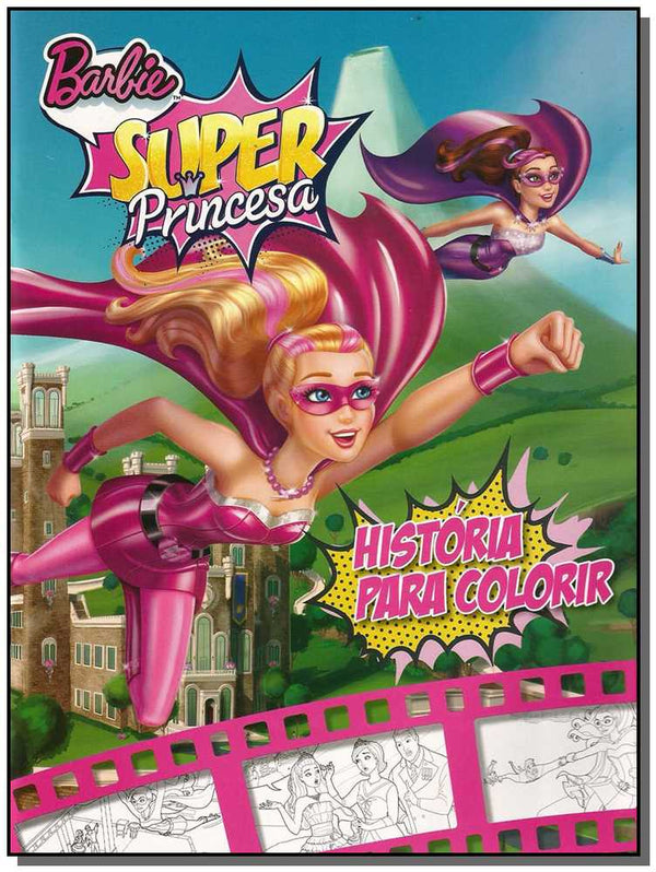 Capa do livro Barbie Super Princesa, de Editora Ciranda Cultural