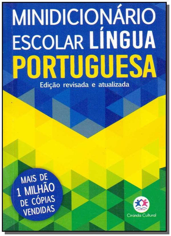 Capa do livro Minidicionário Escolar - Língua Portuguesa, de Editora Ciranda Cultural