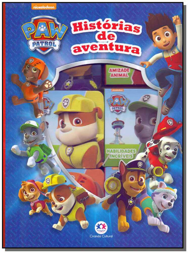 Capa do livro Patrulha Canina - Historias de Aventura (Box), de Editora Ciranda Cultural