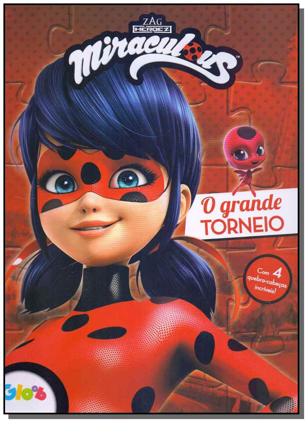 Capa do livro Miraculous - O Grande Torneio, de Editora Ciranda Cultural