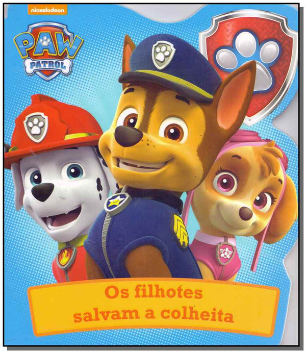 Capa do livro Paw Patrol - Os Filhotes Salvam a Colheita, de Nickelodeon