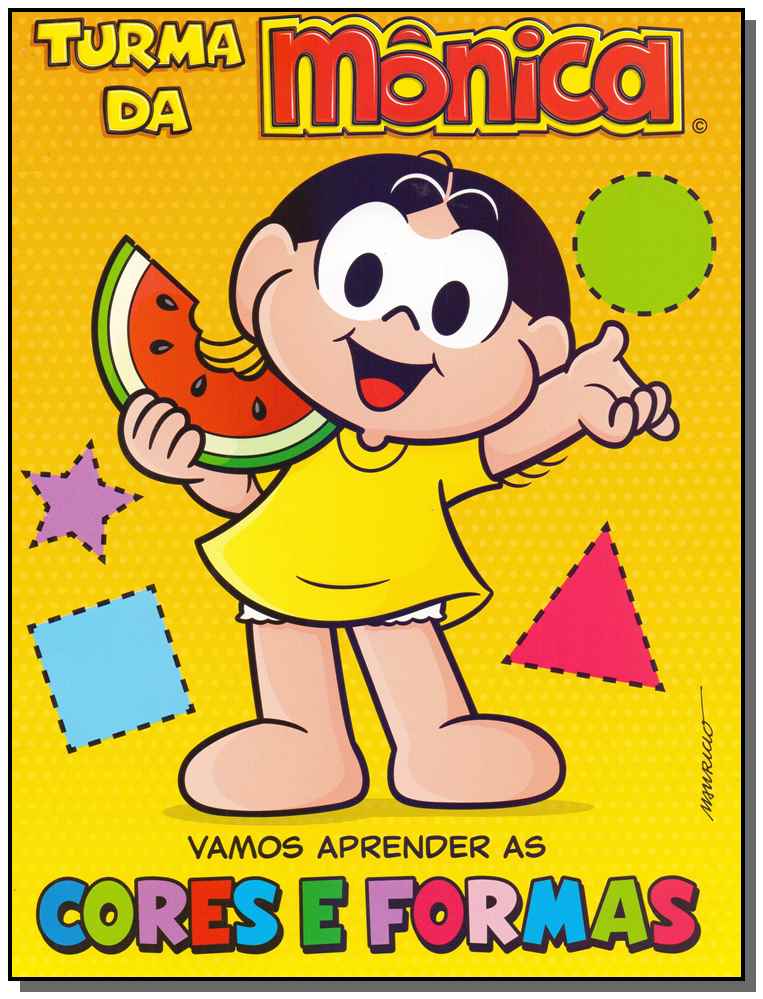 Turma da Mônica - Vamos Aprender as Cores e Formas