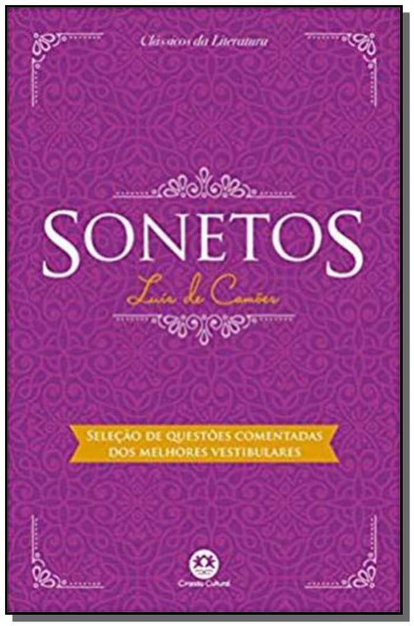 Capa do livro Sonetos - 02ed/17, de Luis de Camoes