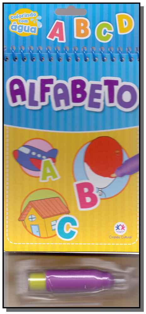 Colorindo com Água - Alfabeto
