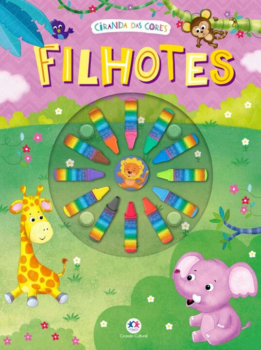 Capa do livro Filhotes, de Editora Ciranda Cultural