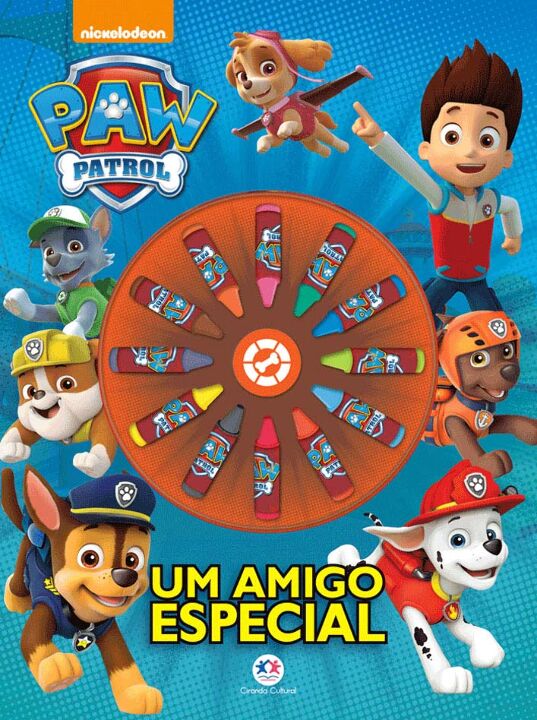 Capa do livro Patrulha Canina - Um Amigo Especial, de Editora Ciranda Cultural