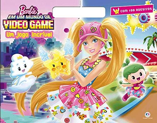 Capa do livro Barbie - Em um Mundo de Video Game - Um Jogo Incrível, de Editora Ciranda Cultural