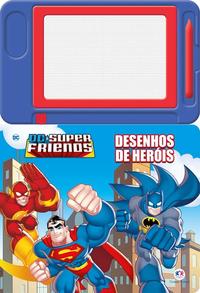 Capa do livro Dc - Super Friends - Desenhos de Heróis, de Editora Ciranda Cultural