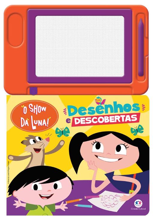 Capa do livro Show da Luna, o - Desenhos e Descobertas, de Editora Ciranda Cultural