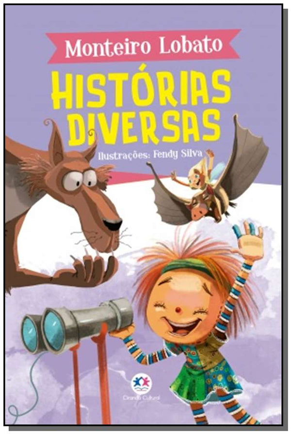Capa do livro Histórias Diversas, de Monteiro Lobato