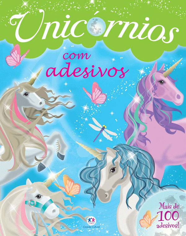 Capa do livro Unicornios com Adesivos - (Ciranda Cultural), de Susaeta Ediciones