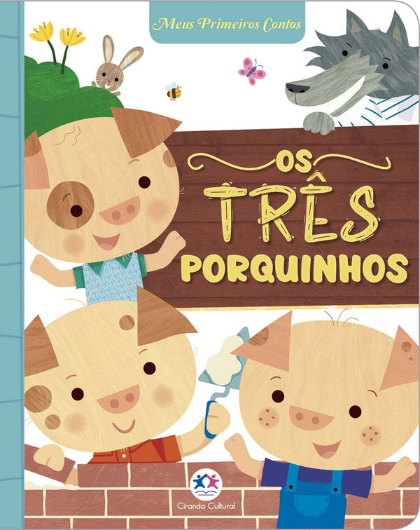 Capa do livro Os Três Porquinhos, de Susie Brooks