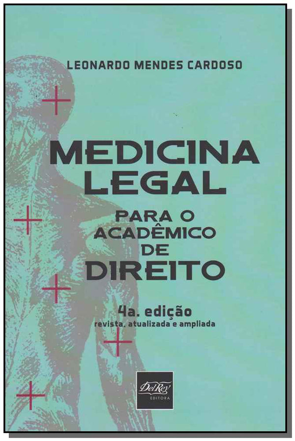 Capa do livro Medicina Legal para o Acadêmico de Direito, de Leonardo Mendes Cardoso