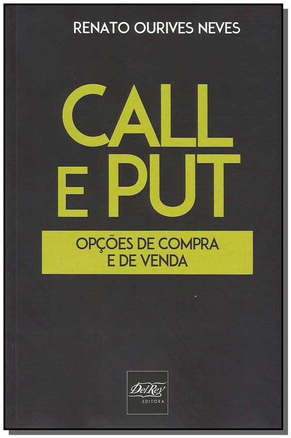Capa do livro Opções de Compra e de Venda, de Renato Ouvires Neves
