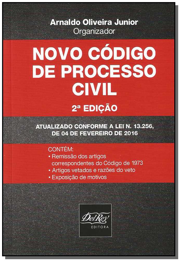 Novo Código de Processo Civil