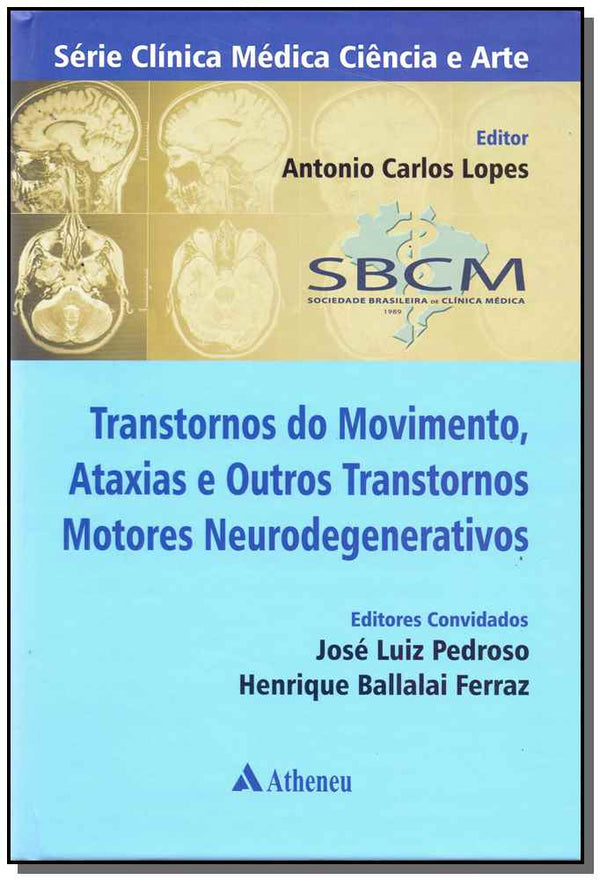 Capa do livro Transtornos do Movimento, de Antonio Carlos Lopes