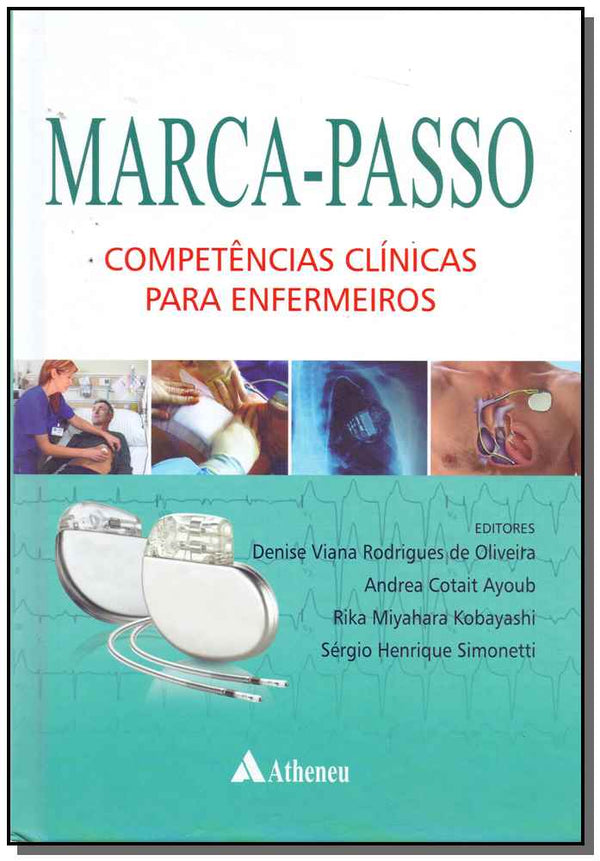 Capa do livro Marca-Passso, de Oliveira; Ayoub; Kobayashi; Simonetti