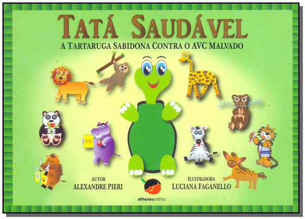 Capa do livro Tatá Saudável, de Alexandre Pieri