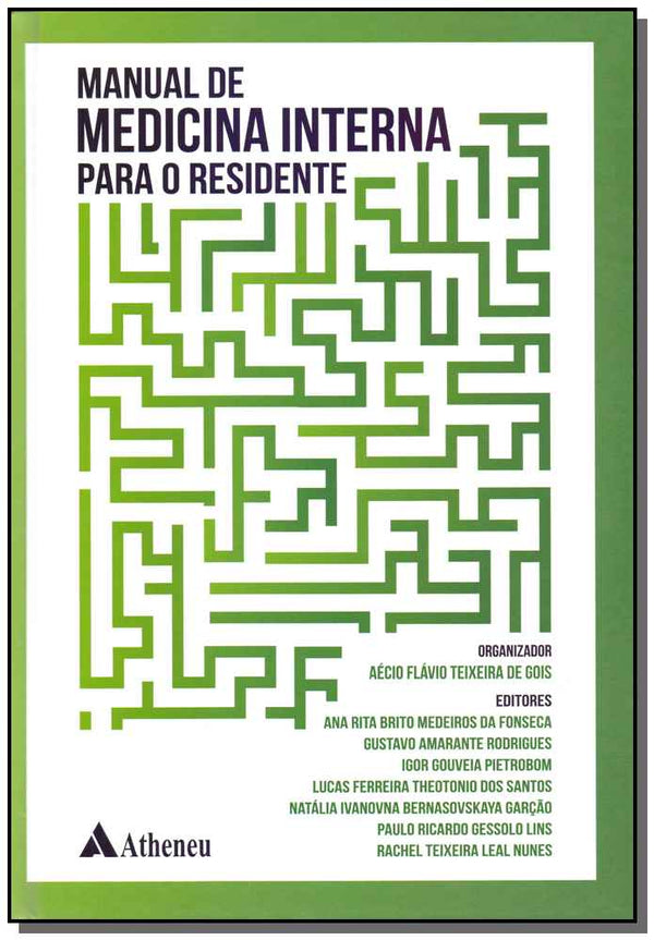 Capa do livro Manual de Medicina Interna para o Residente, de Aecio Flavio Teixeira de Gois (org.)