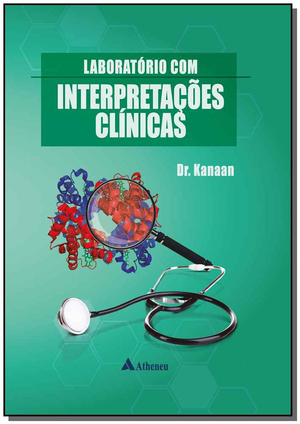 Capa do livro Laboratório com Interpretações Clínicas, de Salim Kanaan