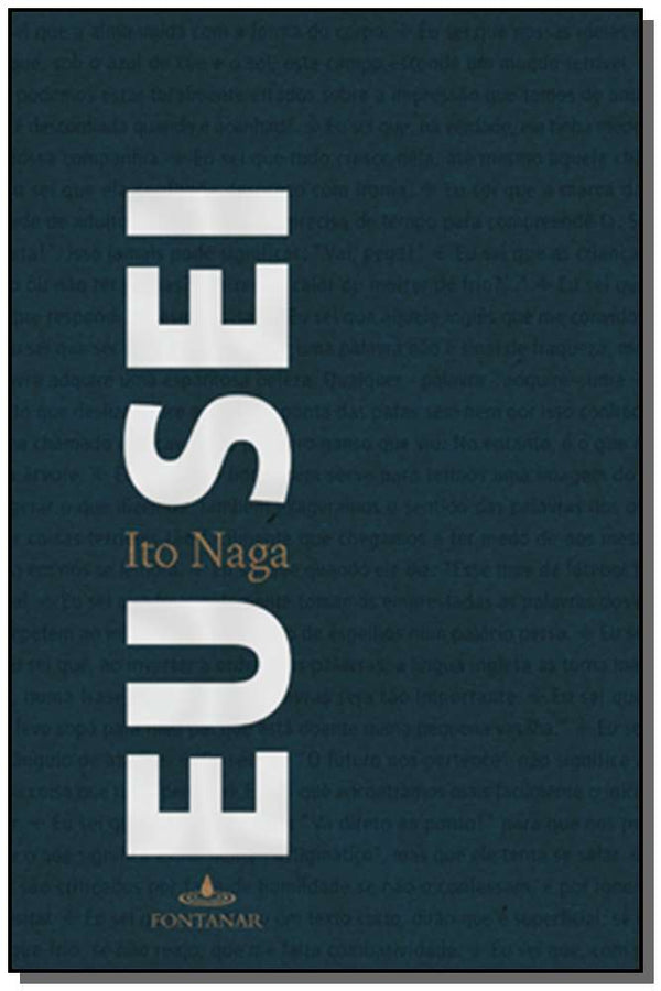 Capa do livro Eu Sei, de Ito Naga