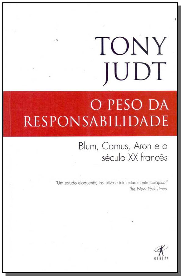 Capa do livro Peso da Responsabilidade, o, de Tony Judt