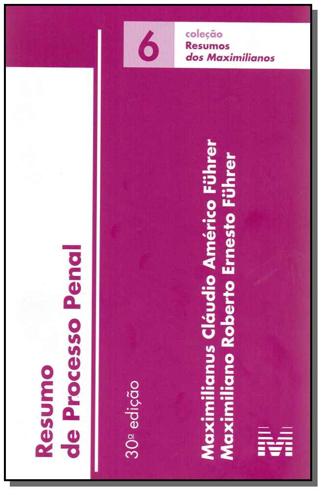 Resumo (06) Processo Penal - 30ed/17