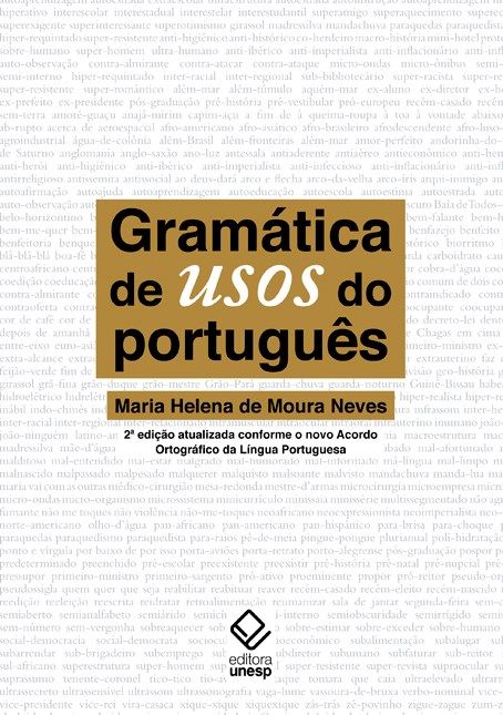 Capa do livro Gramática de Usos do Português, de Maria Helena, Moura Neves