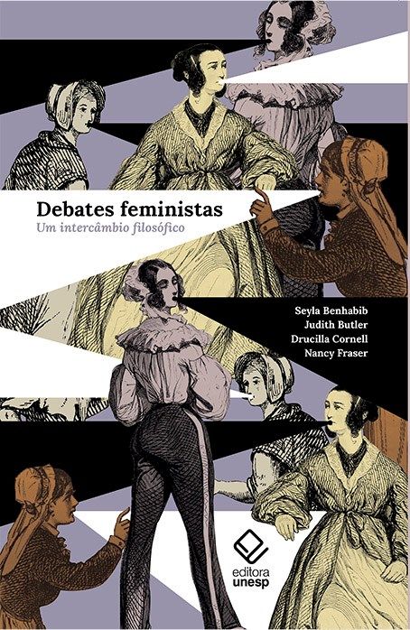 Capa do livro Debates Feministas, de Benhabib; Butler; Cornell; Fraser