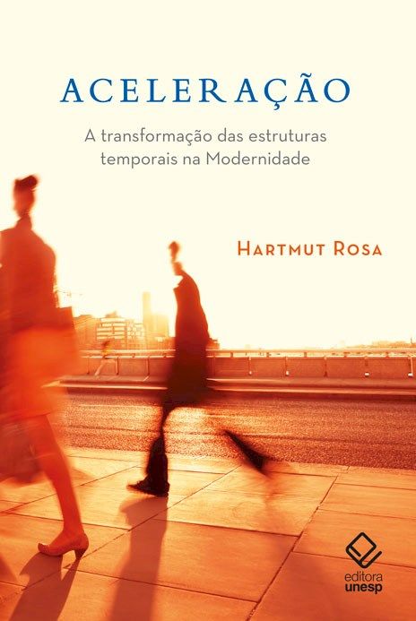 Capa do livro Aceleração, de Hartmut Rosa