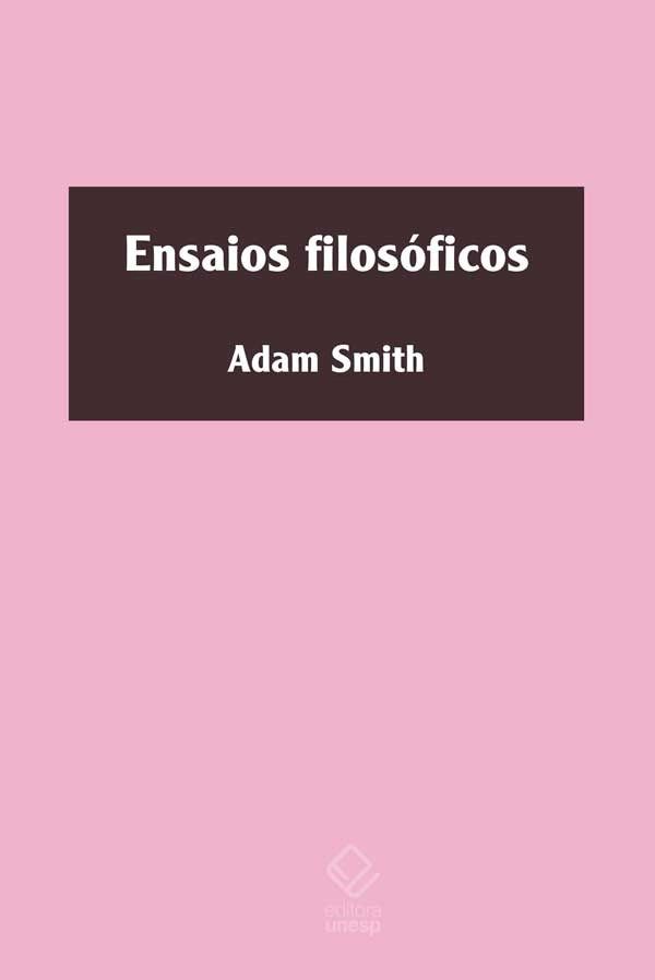 Capa do livro Ensaios Filosóficos, de Adam Smith