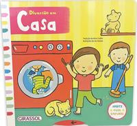 Capa do livro Diversão em Casa, de Aline Coelho
