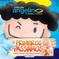 Capa do livro Angelino, o Anjinho Distraído - Primeiros Passos, de Renato Cavalher, Toni, Laise Rodrigues