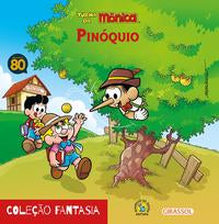 Capa do livro Turma da Mônica - Fantasia - Pinóquio, de Editora Girassol