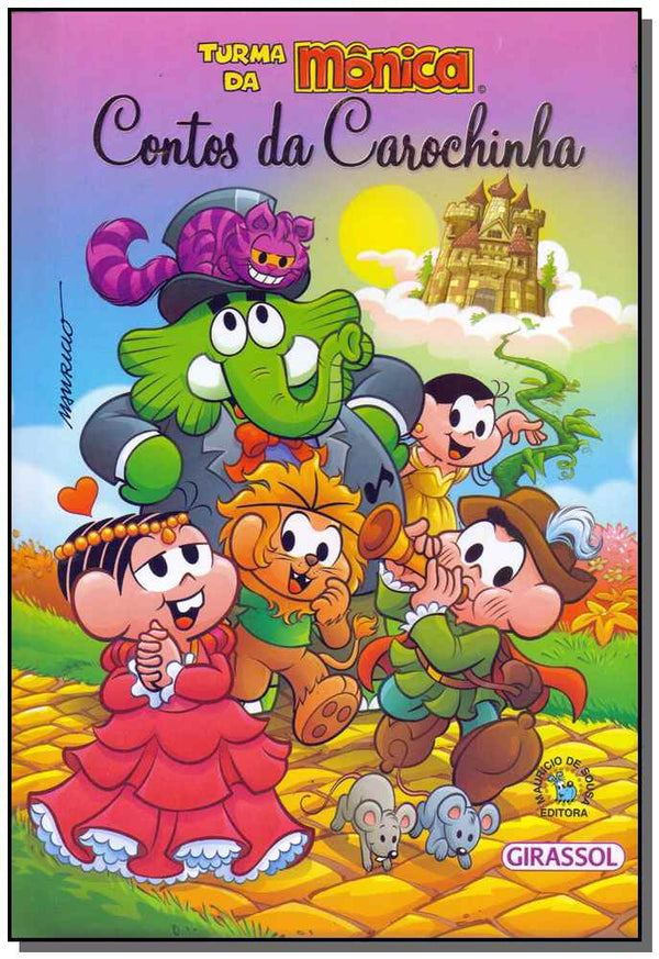 Capa do livro Turma da Monica - Contos da Carochinha, de Mauricio de Sousa