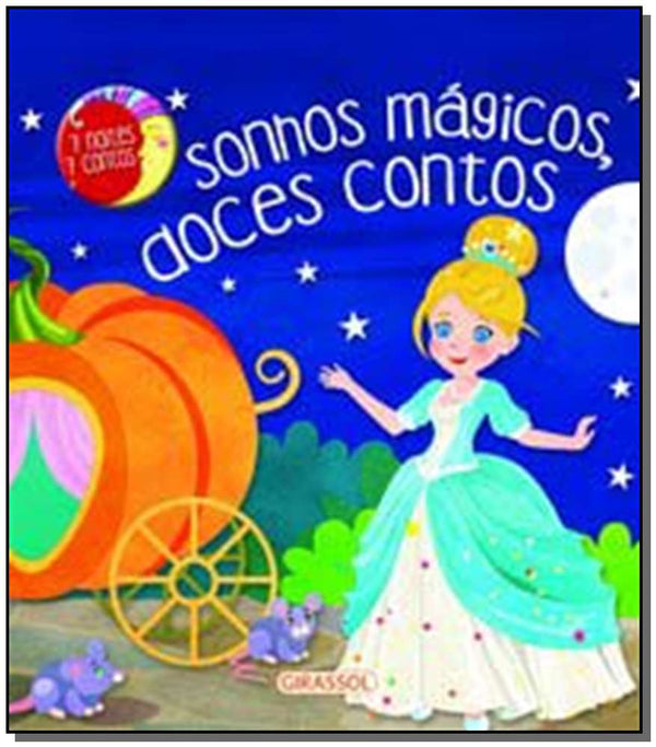 Capa do livro 7 Noites 7 Contos - (Girassol), de Libsa