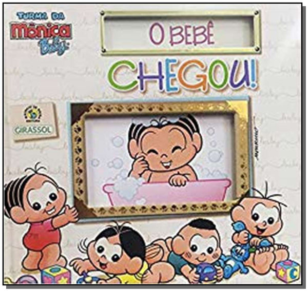 Capa do livro Tm Baby - O Bebê Chegou!, de Mauricio de Sousa