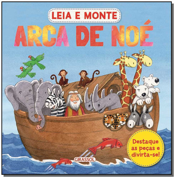 Capa do livro Leia e Monte - Arca de Noeé - Vol. 04, de Equipe Arcturus