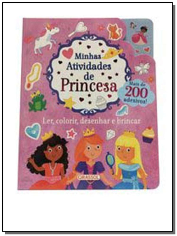 Capa do livro Minhas Atividades de Princesa, de Kerry-Ann Hulme