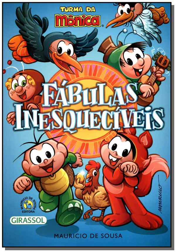 Capa do livro Turma da Mônica - Fábulas Inesquecíveis, de Mauricio de Sousa