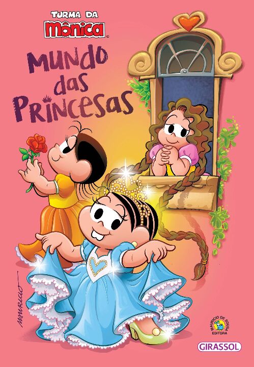 Capa do livro Turma da Monica - Mundo das Princesas, de Mauricio de Sousa