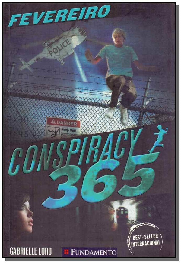 Capa do livro Conspiracy 365 02 - Fevereiro, de Gabrielle Lord